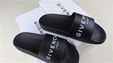 givenchy badeschlappen fake|how to spot Givenchy clothing.